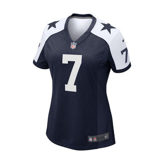 Women's Trevon Diggs Nike Dallas Cowboys Game Jersey - Navy