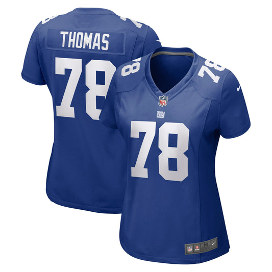 Andrew Thomas New York Giants Nike Women's Game Jersey - Royal