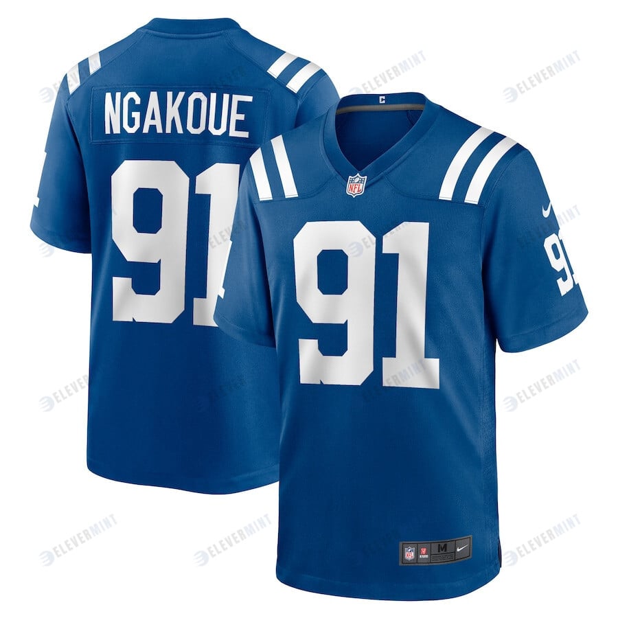 Yannick Ngakoue 91 Indianapolis Colts Player Game Jersey - Royal