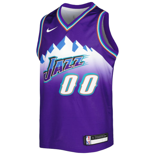 Boys' Grade School Jordan Clarkson Nike Jazz 2022/23 Swingman Jersey Classic Edition - Purple