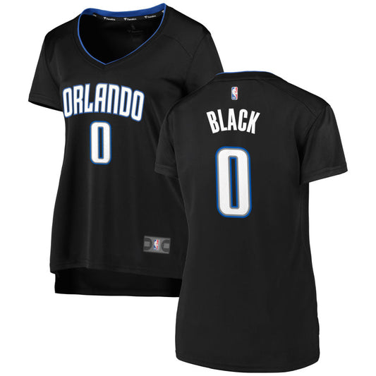 Anthony Black Orlando Magic Fanatics Branded Women's 2019 Fast Break Replica Jersey Black - Icon Edition