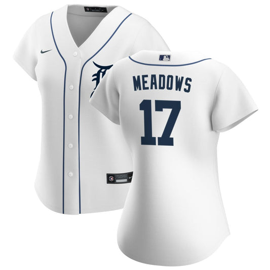 Austin Meadows Detroit Tigers Nike Women's Home Replica Jersey - White