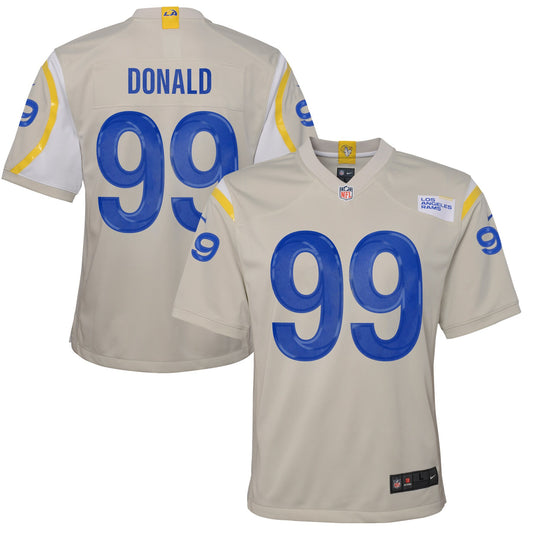 Aaron Donald Los Angeles Rams Nike Youth Game Jersey - Cream